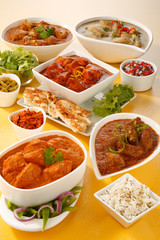 Canvas Print - INDIAN CURRY SELECTION  