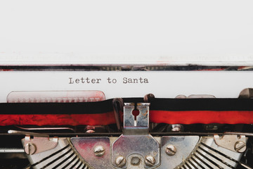 Poster - Typewriter vintage style text 