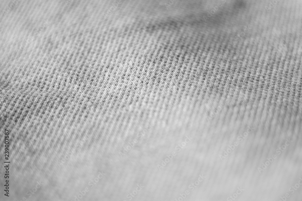 Grey fabric cloth texture and background - obrazy, fototapety, plakaty 