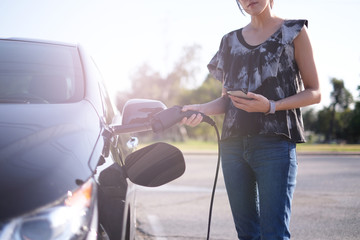 power supply for electric car charging station.