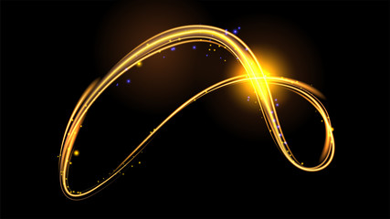 Aufkleber - fantasy light speed background