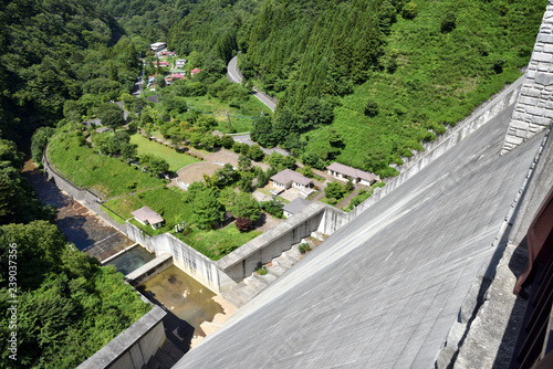 群馬県吾妻郡中之条町 四万川ダム Buy This Stock Photo And Explore