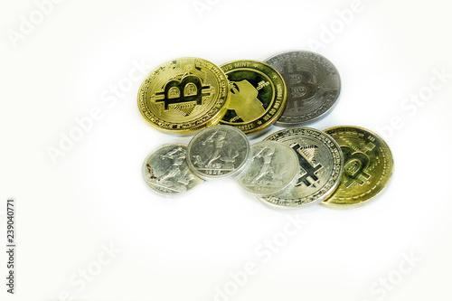 Bitcoin Mining Making Money Buy This Stock Photo And Explore - 
