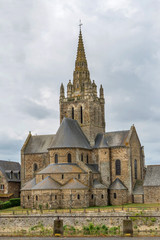 Wall Mural - Avener Church of the Mother of God. City of Laval, Mayenne, Pays de Loire, France. August 5, 2018 
