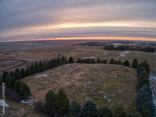Fotografie, Obraz Turtson, South Dakota is a small Farming Town