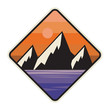 Mountain logo, icon or symbol