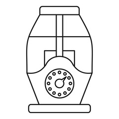Poster - humidifier icon. outline humidifier vector icon for web design isolated on white background