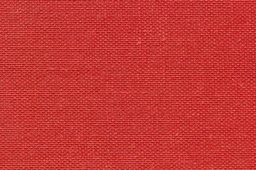 Wall Mural - Red burlap texture background
