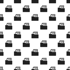 Poster - File folder pattern seamless vector repeat for any web design