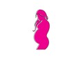 © sangidan - beauty pregnant women vector icon