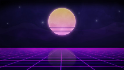 Retro Vaporwave Wallpaper