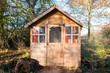 Wooden garden shed outdoor children playhouse