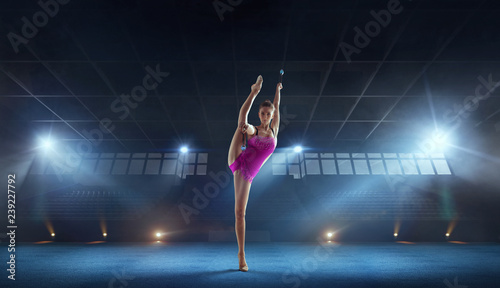 Naklejka baletnica   rytmiczna-gimnastyka