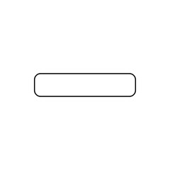 Poster - minus sign icon. Element of web for mobile concept and web apps icon. Thin line icon for website design and development, app development