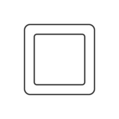 Fototapete - light switch icon. Element of web for mobile concept and web apps icon. Thin line icon for website design and development, app development