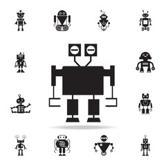 Poster - robot icon. Detailed set of robot icons. Premium graphic design. One of the collection icons for websites, web design, mobile app