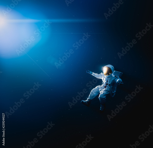 Fotomural Astronaut exploring outer space