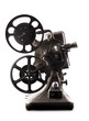 film projector on a white background