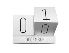 December Changing Date From 0 To 1
