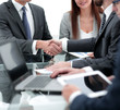 © ASDF - handshake partners at the Desk