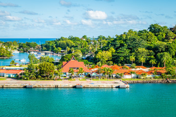 Wall Mural - Port Castries, Saint Lucia, Caribbean