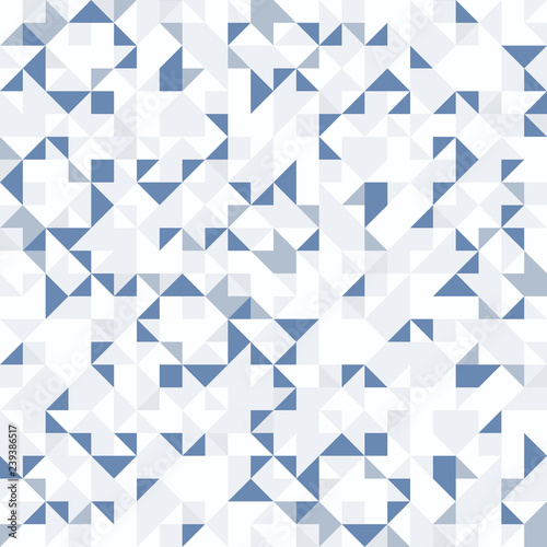 Seamless pattern of triangl...