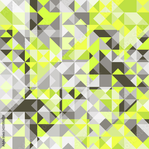 Seamless pattern of triangl...