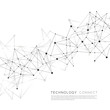© Leonid - Vector abstract connect line on science background
