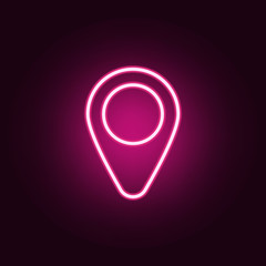 Poster - pin icon. web icons universal set for web and mobile