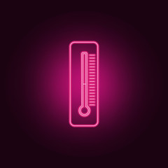 Poster - mercury thermometer icon. Winter icons universal set for web and mobile