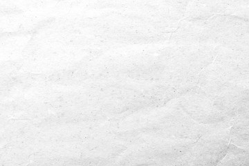 Paper texture. White crumpled paper background.