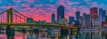 Good Morning Pittsburgh Panorama From The North Shore