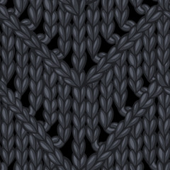 Wall Mural - Vector ZigZag Chevron Stitch Pattern.