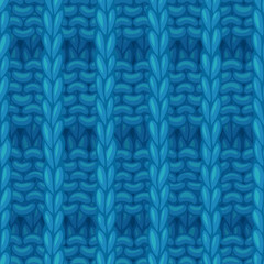 Wall Mural - Vector Waffle Stitch Pattern.