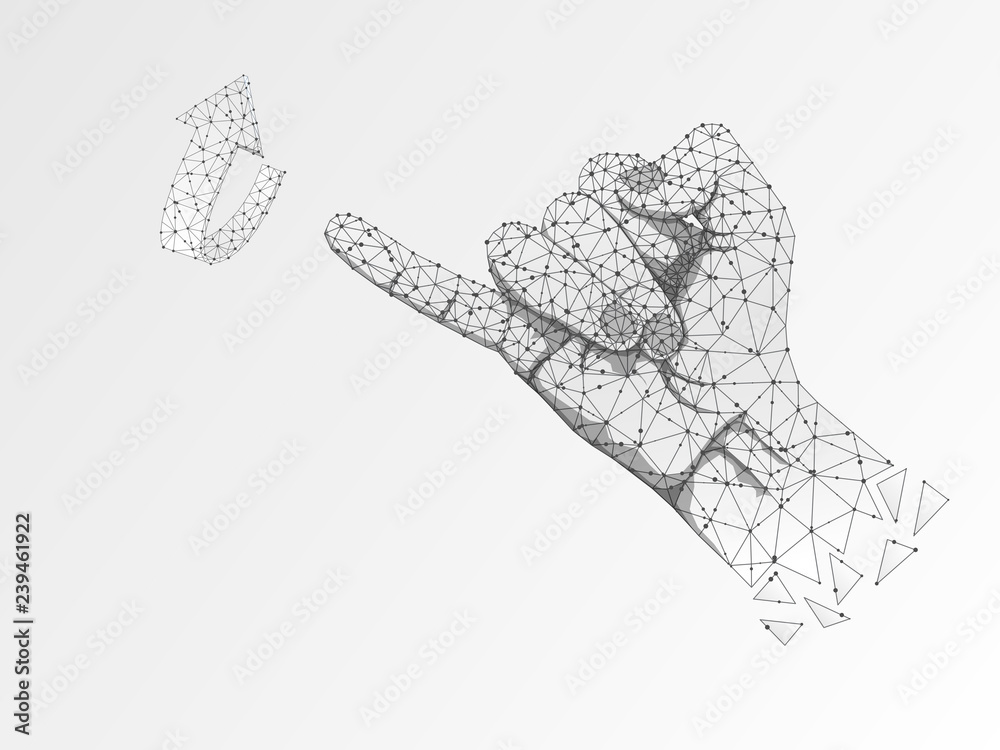Hand Connection Origami Origami Sign language J letter, hand that use the visual-manual ...