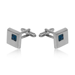 Poster - Silver cuff links on white