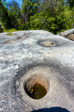 Mortar Holes In Rocks
