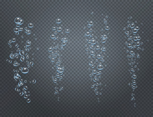 Underwater Bubbles Realistic Set