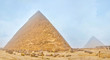 The old pyramid in Giza complex, Egypt