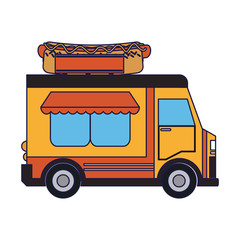 Poster - Food truck restaurant