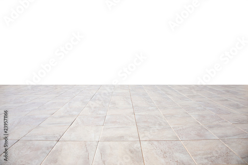 Cuadros en Lienzo bright floor tiles going into perspective