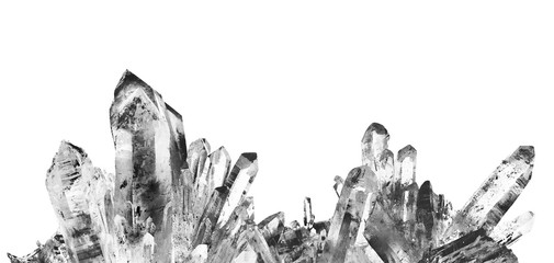 classic clear crystal quartz