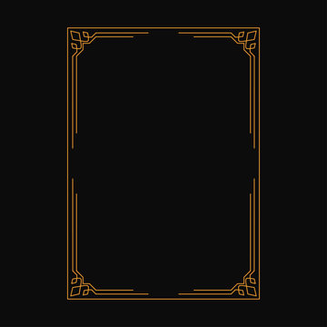 vector image,on black background, decorative