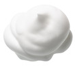 foam mousse for hair on white background isolation
