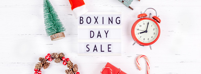 Boxing day sale seasonal promotion