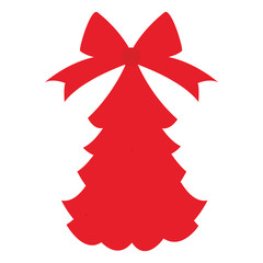 Sticker - Christmas tree design