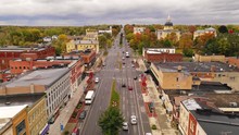 Over Rochester Street Downtown Canandaigua New York