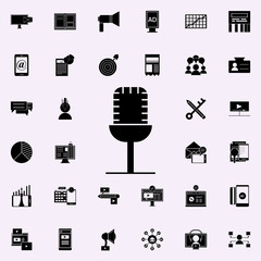 Poster - live events icon. Digital Marketing icons universal set for web and mobile