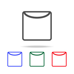 Poster - drying in unfolded form icon. Elements of washing in multi colored icons. Premium quality graphic design icon. Simple icon for websites, web design, mobile app