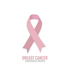 Canvas Print - Breast Cancer Awareness Month background design. Breast cancer awareness pink ribbon. Vector Illustration